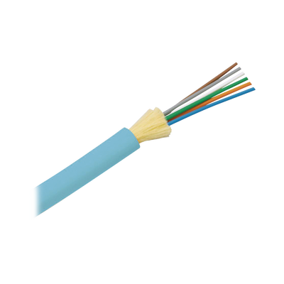 [FODRZ06Y] Cable de Fibra Óptica de 6 Hilos, Multimodo OM4 50/125 Optimizada, Interior, Tight Buffer 900um, No Conductiva (Dieléctrica), OFNR (Riser), Precio Por Metro