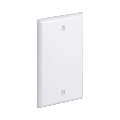 [CPNWH] Placa de Pared Ciega Universal, Material ABS, Color Blanco