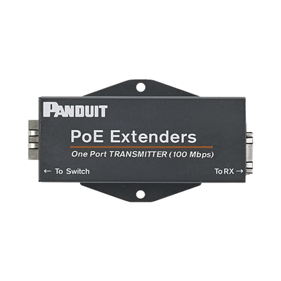 [POEXTX1] Transmisor PoE/PoE+ Para Uso con Receptor POEXRX1, Hasta 610 Metros (2000 ft) con Cable Cat5e o Cat6, 10/100Mbps