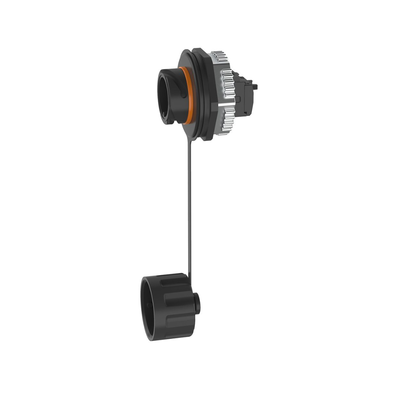 [IAEBH6] Conector Jack RJ45 de Uso Industrial Estilo TG, Categoría 6, Con Tapa Protectora, Protección IP67