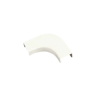 [RAFC3IW-X] Curva de radio controlado, para uso con canaleta LD3, material ABS, Color Blanco Mate