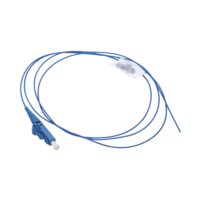 [F91BN1NNNSNM002] Pigtail de Fibra Óptica LC Simplex, Monomodo OS2 9/125, 900um, Color Azul, 2 Metros (6.56 Pies)