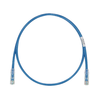 [UTPSP4BUY] Cable de Parcheo TX6, UTP Cat6, 24 AWG, CM, Color Azul, 1.22 Metros (4 Pies)
