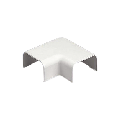 [RAF5IW-E] Conexión en ángulo recto "L", para uso con canaleta LD5, material ABS, Color Blanco Mate