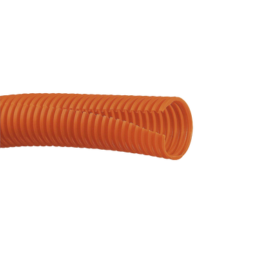 [CLT50F-C3] Tubo Corrugado Abierto para Protección de Cables, .50 (12.7 mm) de Diámetro, 30.5 m de Largo, Color Naranja