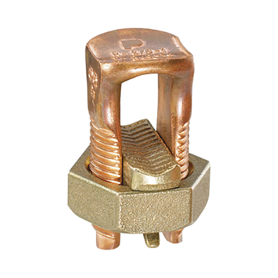 [SBC1/0-L] Conector Mecánico de Puesta a Tierra, de Cobre, Para Cables de Calibre 4 a 1/0 AWG