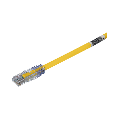 [UTP6AX30YL] Cable de Parcheo UTP, Cat6A, 24 AWG, CM, Color Amarillo, 9.14 Metros (30 Pies)