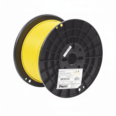 [PUR6AHD04YL-G] Bobina de Cable UTP de 4 Pares, Vari-MaTriX HD, Cat6A, 23 AWG, CMR (Riser), Color Amarillo, 305 Metros (1000 Pies)