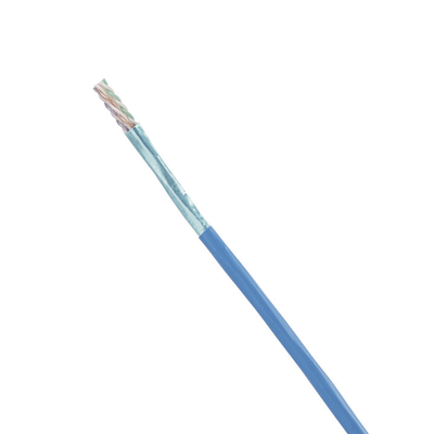 [PFR6X04BU-CG] Bobina de Cable Blindado F/UTP de 4 Pares, Cat6A, Soporte de Aplicaciones 10GBase-T, CMR (Riser), Color Azul, 305 Metros (1000 Pies)