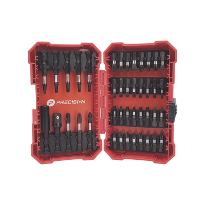 [PST-C010-01] Juego de 42 Puntas para Taladro + Estuche (Entrada Hex. 1/4")