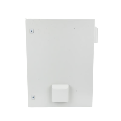 [PST-6080-30AV] Gabinete Ventilado de Acero IP55 Uso en Exterior (600 x 800 x 300 mm) con Placa Trasera Interior Metálica y Compuerta Inferior Atornillable. Incluye Ventilador, Ventilas, filtros, Chapas y Llave T.