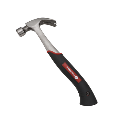 [PST-H040-01] Martillo Uso Rudo de Acero Forjado de 16 oz. con Uña Curva. Con Sujetador Magnético de Clavos.