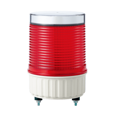 [S125SOL-R] Luz LED destellante IP65, recargable solar en color Rojo