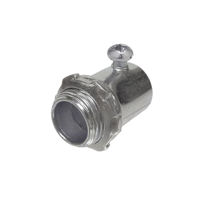 [HUB-2004] Conector de 1" (25 mm) para Pared Delgada con Tornillo.