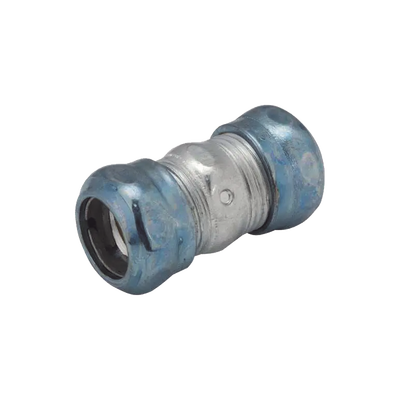 [HUB-2926RT] Cople Compresión Hermético de Acero Galvanizado para Pared Delgada de 1 1/2" .