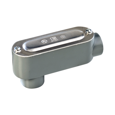[OLB-0088C] Caja Condulet tipo LB de 3/4" (19.05 mm) Incluye tapa y tornillos.