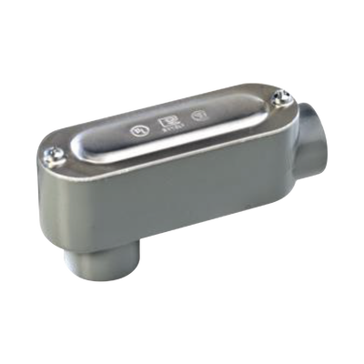 [OLB-0098C] Caja oval roscada tipo LB de 1 1/4" (31.8 mm) incluye tapa y tornillos.