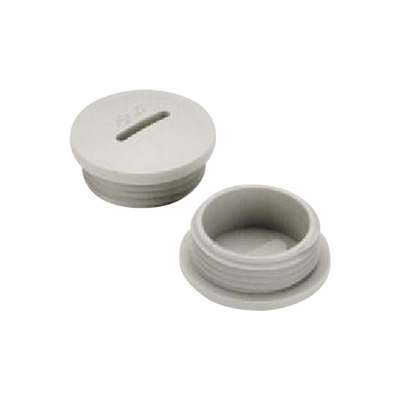 [TA-2632] Tapón roscado de 1" para caja cuadrada a prueba de intemperie.