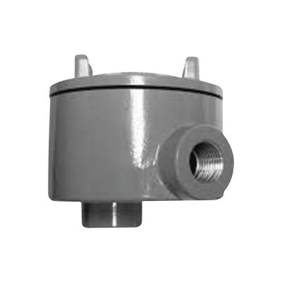 [GRB-0446] Caja con Tapa Tipo GRB de 3/4" (19 mm) / Caja a Prueba de Explosión / Para Áreas Peligrosas con Tapa / Libre de Cobre.
