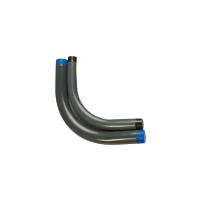 [CAL-25-PC] Codo Conduit Rígido de Aluminio de 1" (25.4 mm) / Recubierto de PVC / Interior de Uretano.