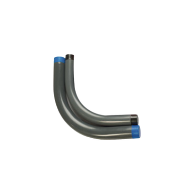 [CAL-50-PC] Codo Conduit Rígido de Aluminio de 2" (50.8 mm) con Recubrimiento de PVC.