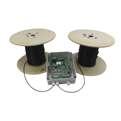 [MIC-2Z-1000] MICALERT Cable Sensor para Paredes, Rejas Rigidas o barandales / 2 zonas de 305 metros / 610 Metros de Protección Total
