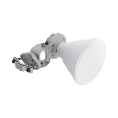 [HG4TPS30] Antena Symmetrical Horn 30° / 4ta Generación / Rango de Frecuencia 5100 - 6775 MHz / Ganancia 18 dBi /  IP55 / Montaje en Poste 20-55 mm / Resistencia al Viento 160 km/h