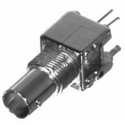 [RFB-1711-1] Conector BNC Hembra a 75 Ohm, Montaje Vertical en PCB.