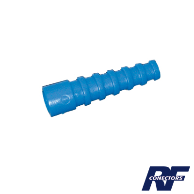 [PT-401503BL] Soporte Azúl de Alivio a Tensión en Conectores y Cables tipo RG-58/U, RG-142/U, LMR-195.