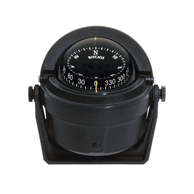 [B-81R] Brújula serie Voyager en color negro, cuenta con iluminación exclusiva NiteVu en color verde.