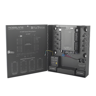 [AC-825IP] Controlador de acceso para 4 lectoras / Expandible a 56 Lectoras / Compatible con Sistema de Elevadores / 100,000 Usuarios