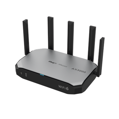 [RG-EG105GW-X] Router Balanceador inalámbrico Wi-Fi 6 MESH con Función SD-WAN, Hasta 4 Servicios de Internet y Hasta 180 clientes con desempeño de 1.2 Gbps