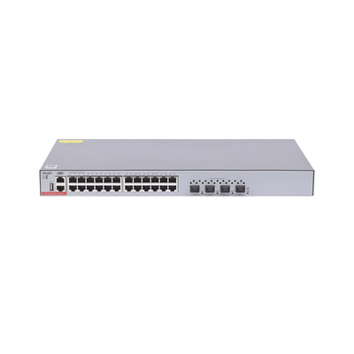 [RG-S5300-24GT4XS-E] Switch Administrable Capa 3 con 24 puertos Gigabit + 4 SFP+ para fibra 10Gb, gestión gratuita desde la nube.