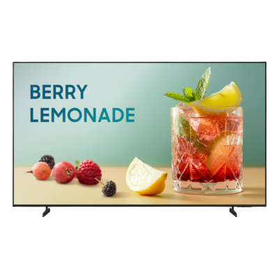 [BE75F] Television para negocios de 75" Resolucion UHD 4K (3840x2160p) / Tizen / Entradas de Video HDMI / Bocinas Integradas / WIFI 5 / eARC.