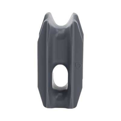 [SFESQUINEROG] Aislador de color GRIS para postes de esquina de alta Resistencia con Anti UV de uso en cercos eléctricos
