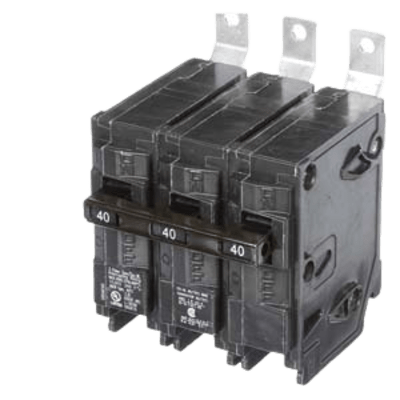 [B340] Interruptor automático atornillable tipo BL 3 polos, 40 amp.