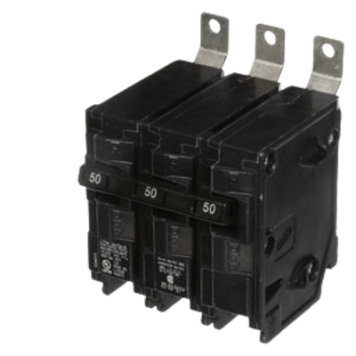 [B350] Interruptor automático atornillable tipo BL 3 polos, 50 amp.