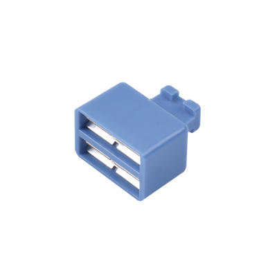 [SMBC-2-6] Clip de Puente, Para Uso con Regletas S66 de Siemon, de 1 Par, Color Azul
