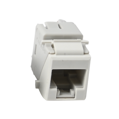 [U5-K02NS] Jack UltraMAX Cat5e, UTP, Tipo Keystone, Color Blanco, Punch Down