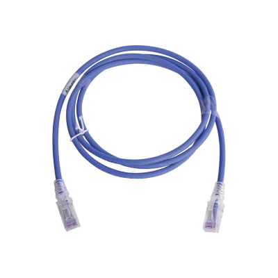 [MC6-05-06] Patch Cord MC6 Modular Cat6 UTP, CM/LS0H, 1.52 Metros (5 Pies), Color Azul