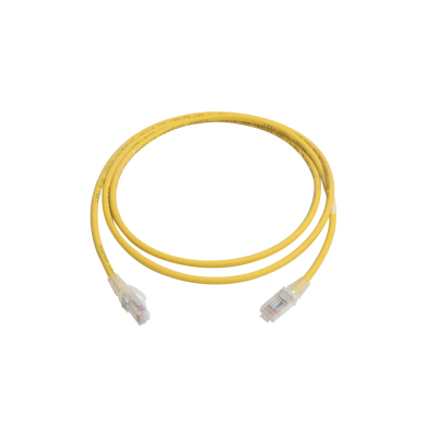 [MC6-05-05] Patch Cord MC6 Modular Cat6 UTP, CM/LS0H, 1.52 Metros (5 Pies), Color Amarillo