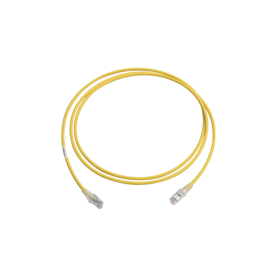 [MC6-07-05] Patch Cord MC6 Modular Cat6 UTP, CM/LS0H, 2.13 Metros (7 Pies), Color Amarillo