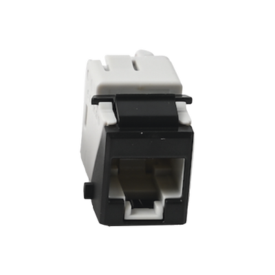 [U5-K01NS] Jack Ultramax Cat5e, UTP, Tipo Keystone, Color Negro, Punch Down
