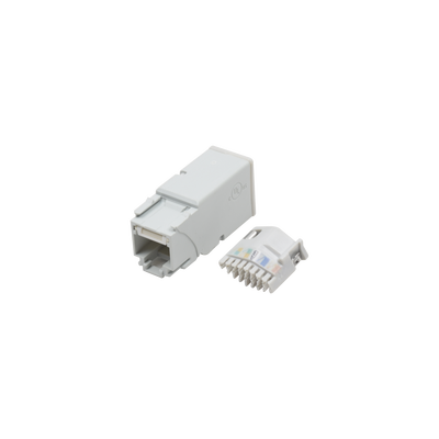 [Z6A-PB] Conector para Patch Panel Z-MAX, UTP, Cat6A, Versión Bulk (Sin Empaque Individual)