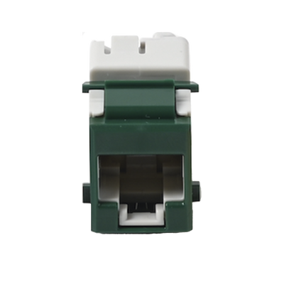 [U6A-K07NS] Jack Ultramax Cat6A, UTP, Tipo Keystone, Color Verde, Punch Down