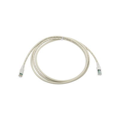 [ZM6A-S07-04B] Patch Cord Z-MAX Cat6A S/FTP, CM/LS0H, 2.13 Metros (7 Pies), Color Gris, Versión Bulk (Sin Empaque Individual)
