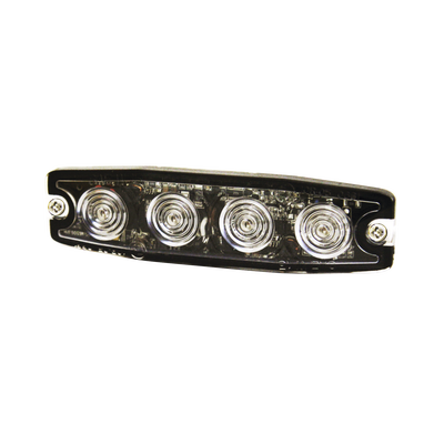 [SPL4A] Luz Auxiliar de 4 LED, ámbar, SAE Clase I, Lente transparente
