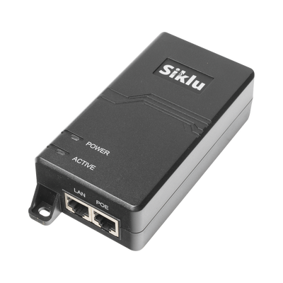 [AX-IN-60W-AC-POE-US] Inyector PoE Pasivo, 1 Gbps, 60 W, 55 Vcc, 100-240 Vca, Cable CA 