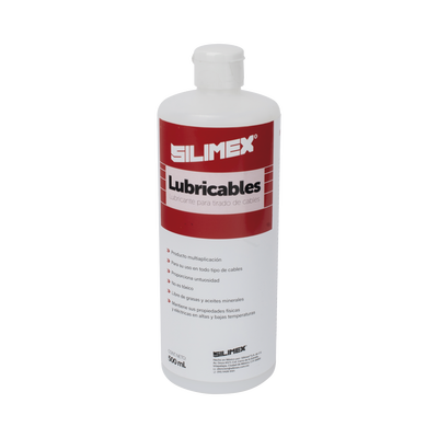 [LUBRICABLES-1/2LT] Lubricante Dieléctrico de Alta Eficiencia para Jalado de Cables Sin Daños / No es Tóxico y Compatible con Todo Tipo de Cable / Deslizamiento de Cables Seguro, Sin Fricción y Sin Riesgos / Presentación de 1/2 Litro
