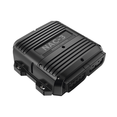 [000-13250-001] Computadora de Piloto Automático NAC-3 para Embarcaciones Mayores a 10 Metros / Salida de Alta Corriente / Tecnología Virtual Rudder Feedback / Compatible con NMEA 2000 y NMEA 0183 / Continuum Steering